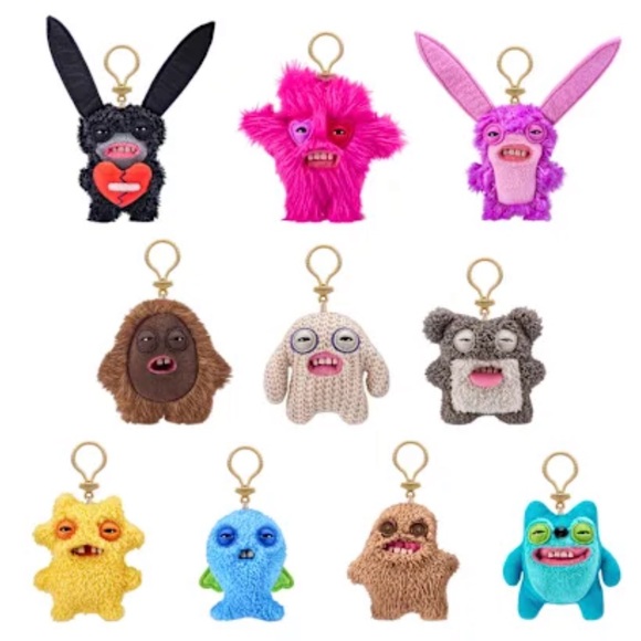Fuggler Other - Fuggler 5in Plush Keychain - Choose 1